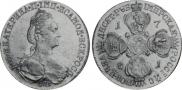 10 roubles 1781 year