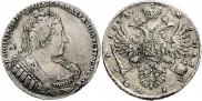 1 рубль 1733 года
