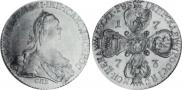 10 roubles 1773 year