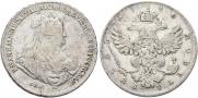 1 рубль 1740 года