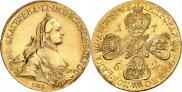10 рублей 1762 года