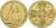 10 roubles 1767 year