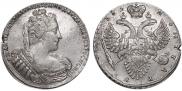 1 рубль 1733 года