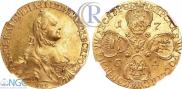 10 roubles 1764 year