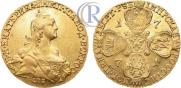 10 roubles 1771 year