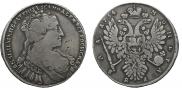 1 рубль 1734 года