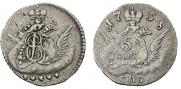 5 kopecks 1758 year