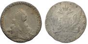 1 rouble 1768 year