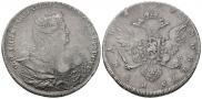 1 rouble 1737 year