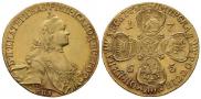 10 roubles 1765 year