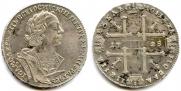 1 rouble 1725 year