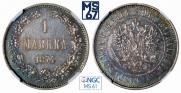1 markka 1874 year