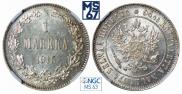 1 markka 1915 year