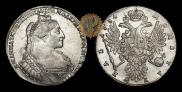 1 rouble 1734 year