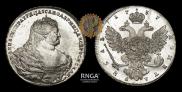 1 rouble 1737 year