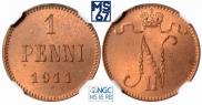1 penni 1911 year