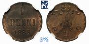 1 penni 1883 year