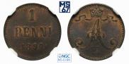 1 penni 1894 year