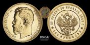 37,5 roubles - 100 francs 1902 year