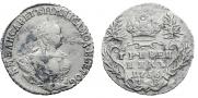 Grivennik 1756 year