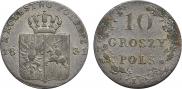 10 groszy 1831 year