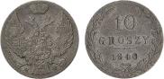 10 groszy 1840 year