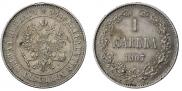 1 markka 1907 year