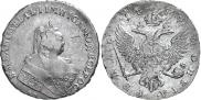 1 rouble 1744 year