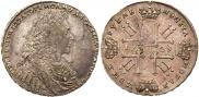 1 рубль 1729 года