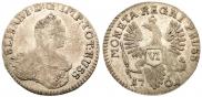6 groszy 1761 year