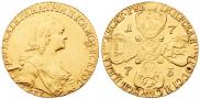 10 roubles 1773 year