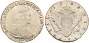 1 rouble 1782 year