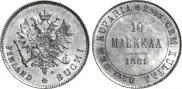 10 markkaa 1881 year