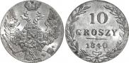 10 groszy 1840 year