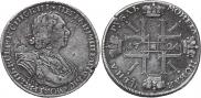1 rouble 1724 year