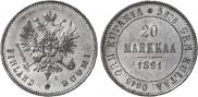 20 markkaa 1891 year