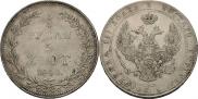 3/4 roubles - 5 złotych 1840 year