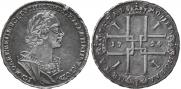 1 rouble 1724 year