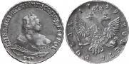 1 rouble 1749 year