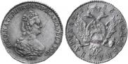2 roubles 1785 year