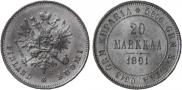 20 markkaa 1891 year
