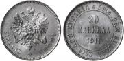 20 markkaa 1911 year