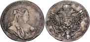1 rouble 1738 year