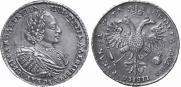 1 рубль 1721 года