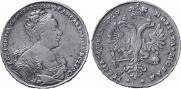 1 rouble 1727 year