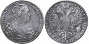 1 rouble 1727 year