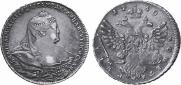 1 рубль 1740 года