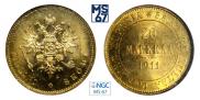 20 markkaa 1911 year