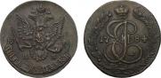 5 kopecks 1784 year