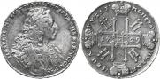 1 rouble 1729 year